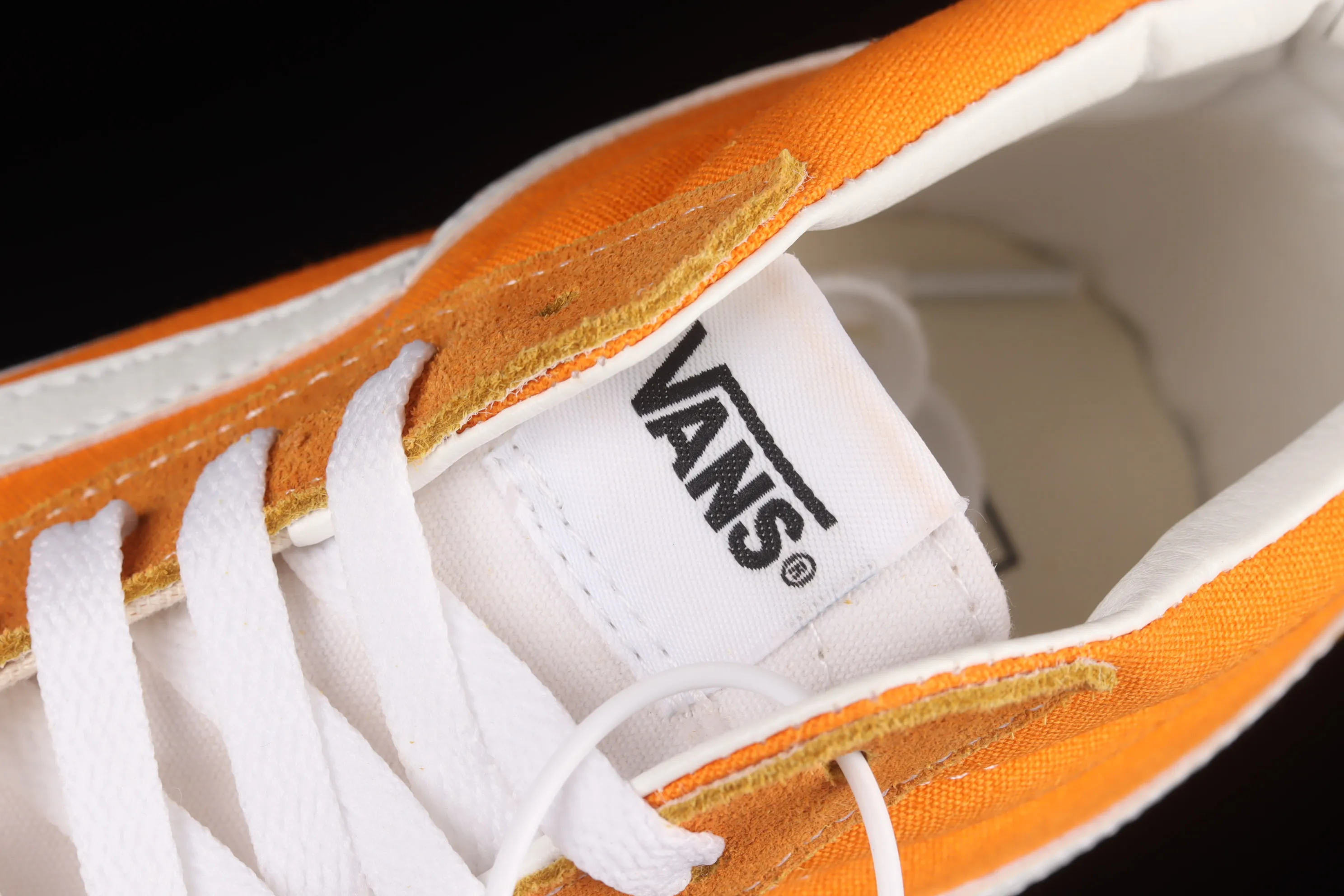 All categories Vans Vans series Vans Mid Vans China Vans Sk8-Mid Vans 2022 spring new orange soda mid-top skateboard shoes VN0A3WM360C